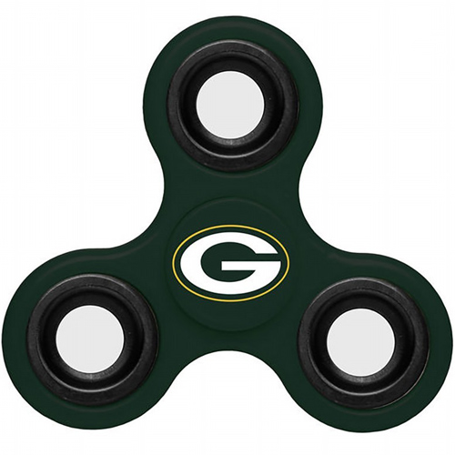 NFL Green Bay Packers 3 Way Fidget Spinner J6